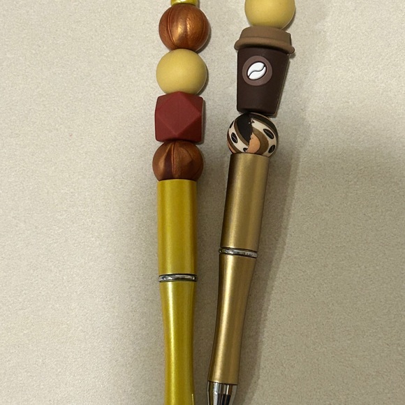 PENS PICK a set 2 pens/set Coffee pens. Coffee motif for all the coffee lovers - Picture 3 of 3